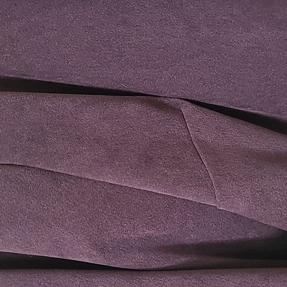 Helene Blake Deep Purple Dress & Blazer Jacket Set, 6 Petite, soft fabric, EUC - Picture 8 of 9